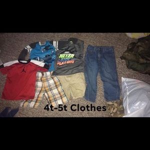 Boy clothes and boots. Sizes from 18 months to 5t.
